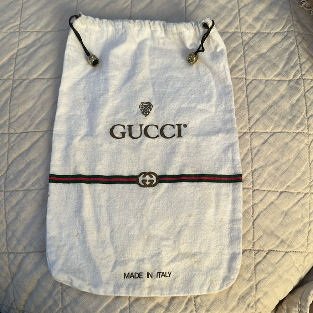 Authentic Vintage Gucci Dust Bag